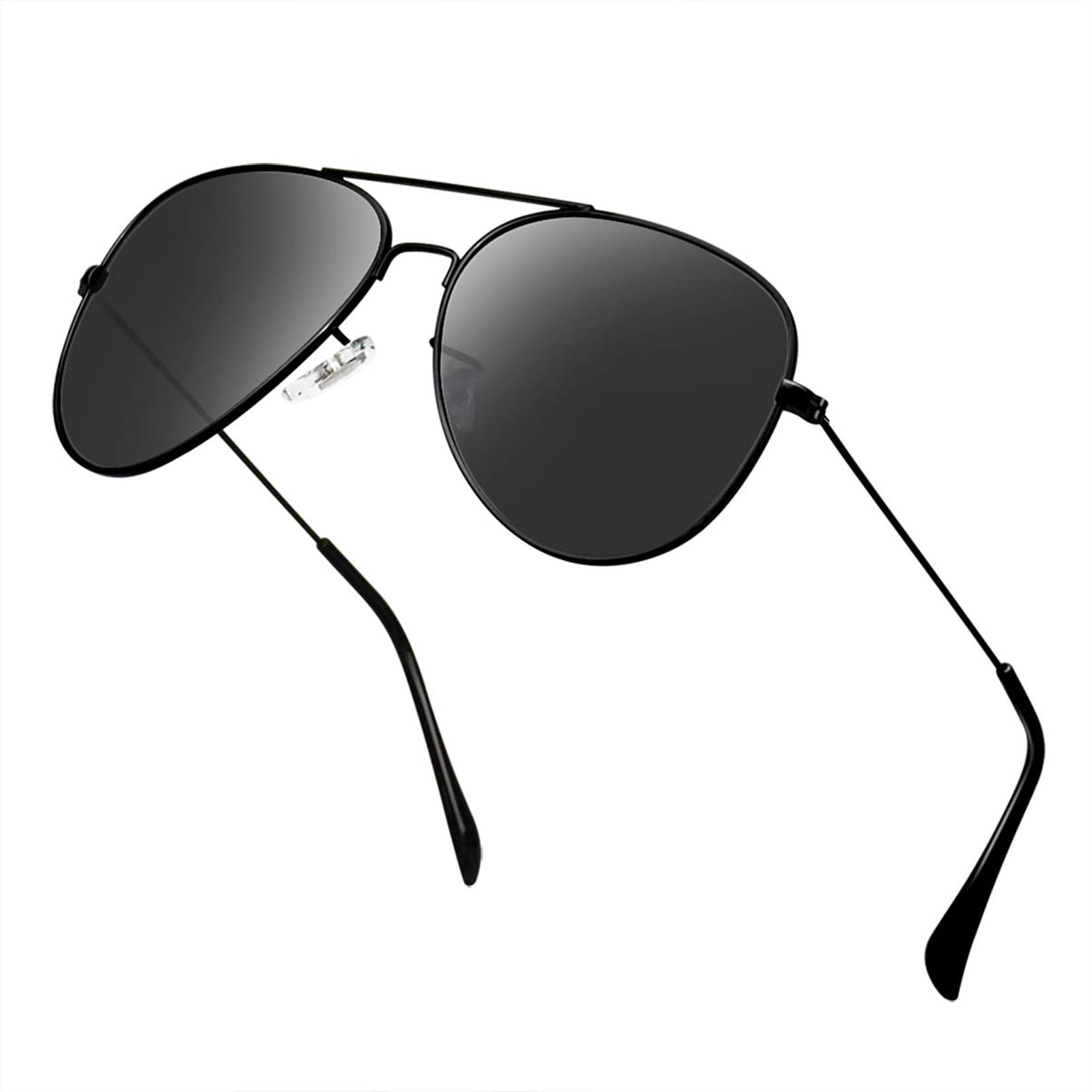 Polarized Aviator Sunglasses for Men Metal Sunglasses Driving Unisex Classic-image