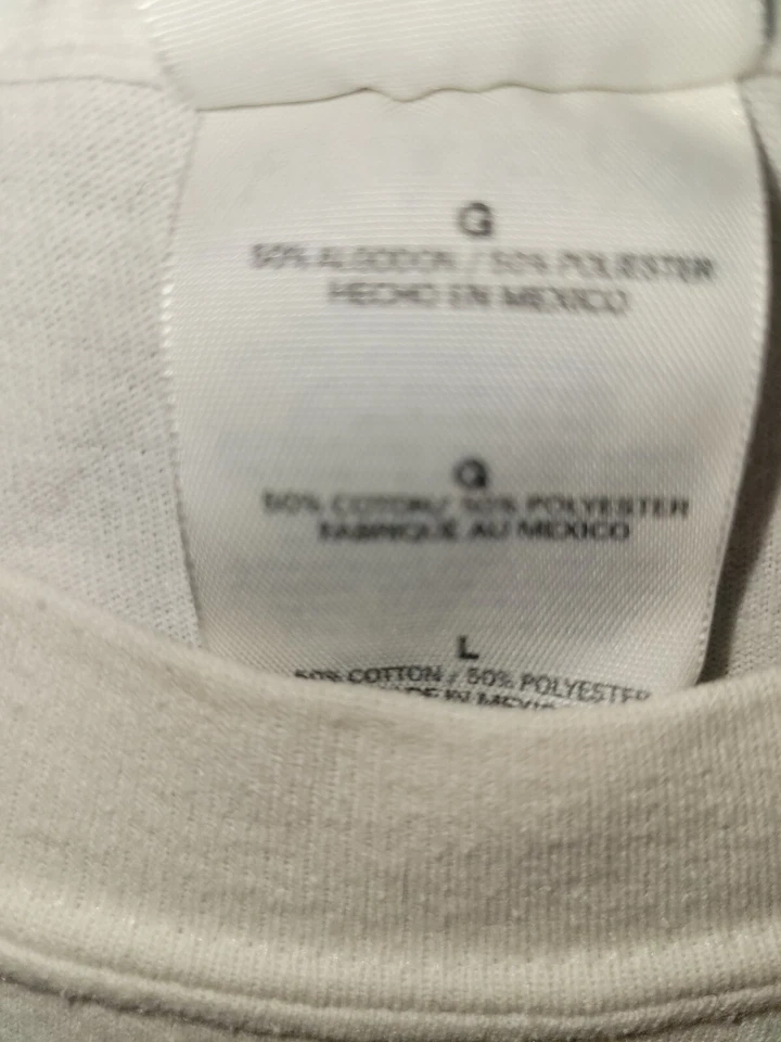 Винтажный D.A.R.E. Винтажная футболка «Keeping Kids Off Drugs» размер Lge 2003 с замком - Изображение 4 из 4