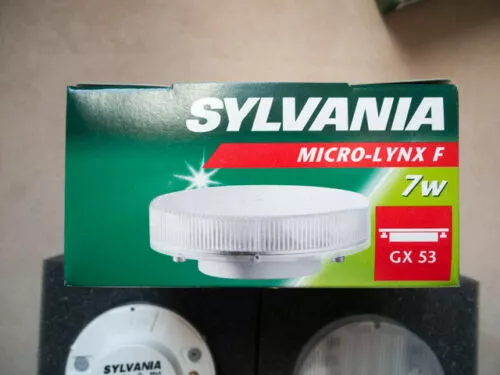 SYLVANIA Micro Lynx F GX 53 7 Watt Quick Start WARM WHITE Deluxe 3000K 830 N