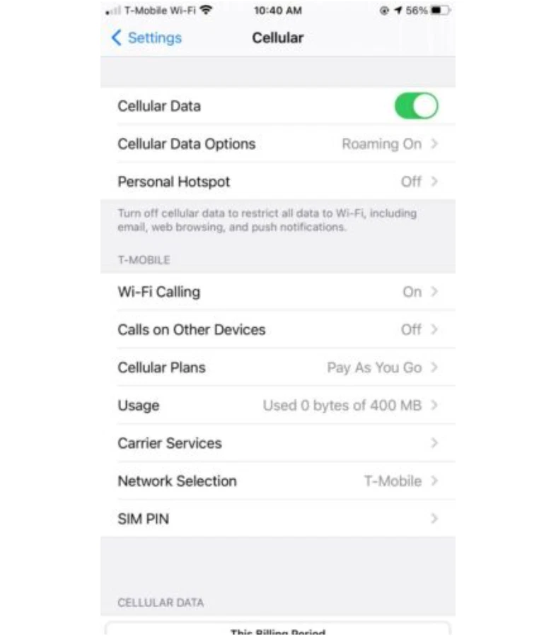 T-Mobile $3/Month Pay As You Go Plan+Sim Card with Talk,Text ($0.1/call or text) - Image 2 of 4