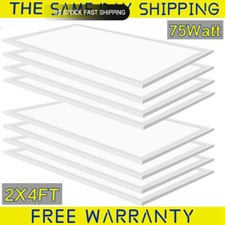 4-20PCS 2 x 4 LED Ceiling Light LED Dimmable Flat Panel Light Recessed Fixtures