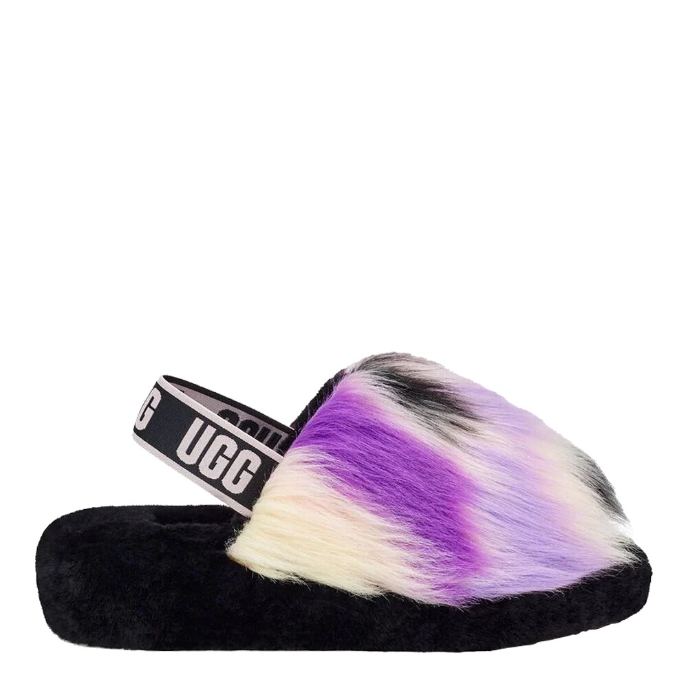 Sheepskin Slipper Ugg Slippers Tie Dye UGG Women's Fluff Yeah