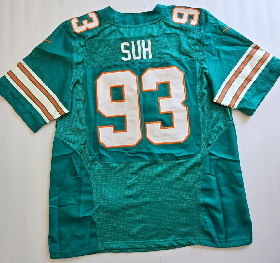 Футболка Ndamukong Suh Nike NFL On Field Classic 1972 Miami Dolphins размер 44 - Изображение 2 из 4