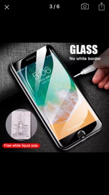 3Pcs Schutzglas für ihr IPhone 5, 5s, 6, 6s, 7, 8, XR, XS