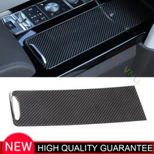 For Land Rover Discovery5 2017-2020 Dry Carbon Fiber Gear Water Cup Holder Frame