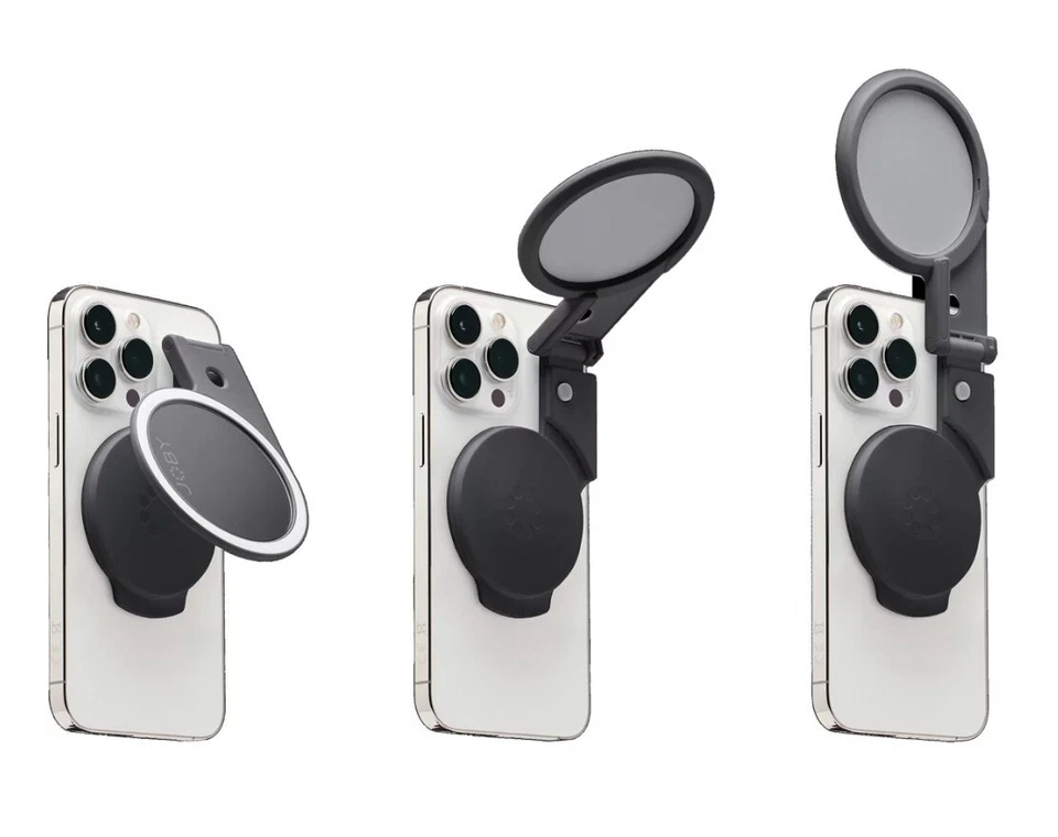 JOBY Beamo LED Ring Light Compatible with iPhone MagSafe or Universal Adapter - Image 3 of 4