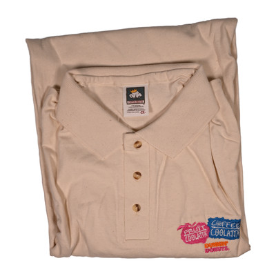 Dunkin Donuts Vintage 2000s Coffee Coolata/Fruit Coolata XL Polo