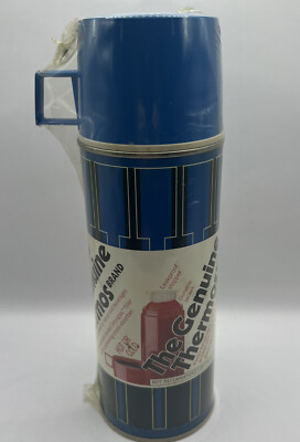 1973 THE GENUINE THERMOS BRAND Vintage Quart King Seely Thermos Co.