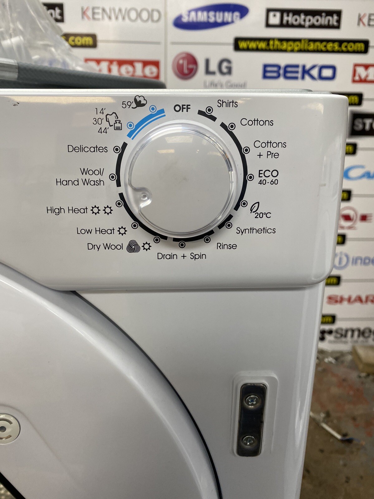Candy Smart CBD 485D2E/180 8kg/5kg Washer Dryer White for sale