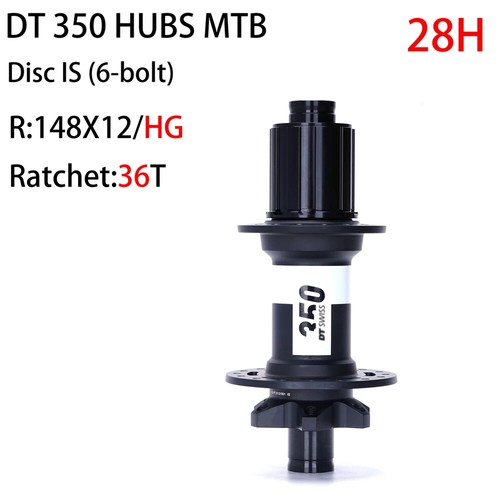 MTB Bicycle Hub 32 28 Holes 6-pin Disc Brake 100*15mm 142*12mm 36T Ratchet - Picture 32 of 38