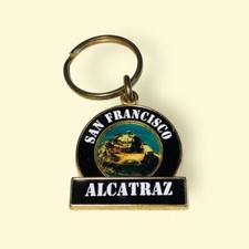 San Francisco Alcatraz Llavero Llavero Viaje Vacaciones