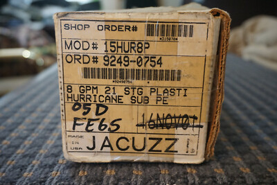 Jacuzzi Hurricane Model 15HUR8P Submersible Well Pump, 8 GPM | eBay