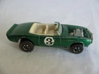 Vintage 1969 Mattel Hot Wheels HK Redline Green Light My Firebird VG
