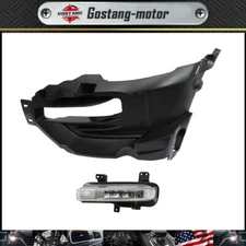 LED DRL Fog Light Lamp Assembly Trim Cover Left Side For 2020-2021 Ford Explorer