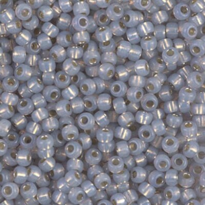 Miyuki Seed Beads 8/0 - Silver Lined Alabaster Smoky Opal