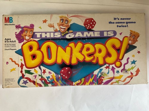 Not Complete Bonkers Board Game (Missing 1 Play Card & 1 Lose) Replacement 1989 - Picture 6 of 12