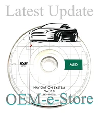 2010 2011 2012 Subaru Outback Legacy Navigation DVD U.S CAN Map MID Final Update
