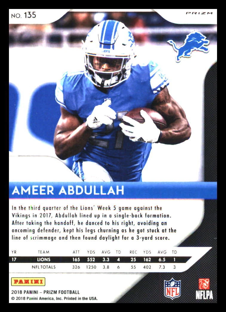 Ameer abdullah vikings jersey 2025