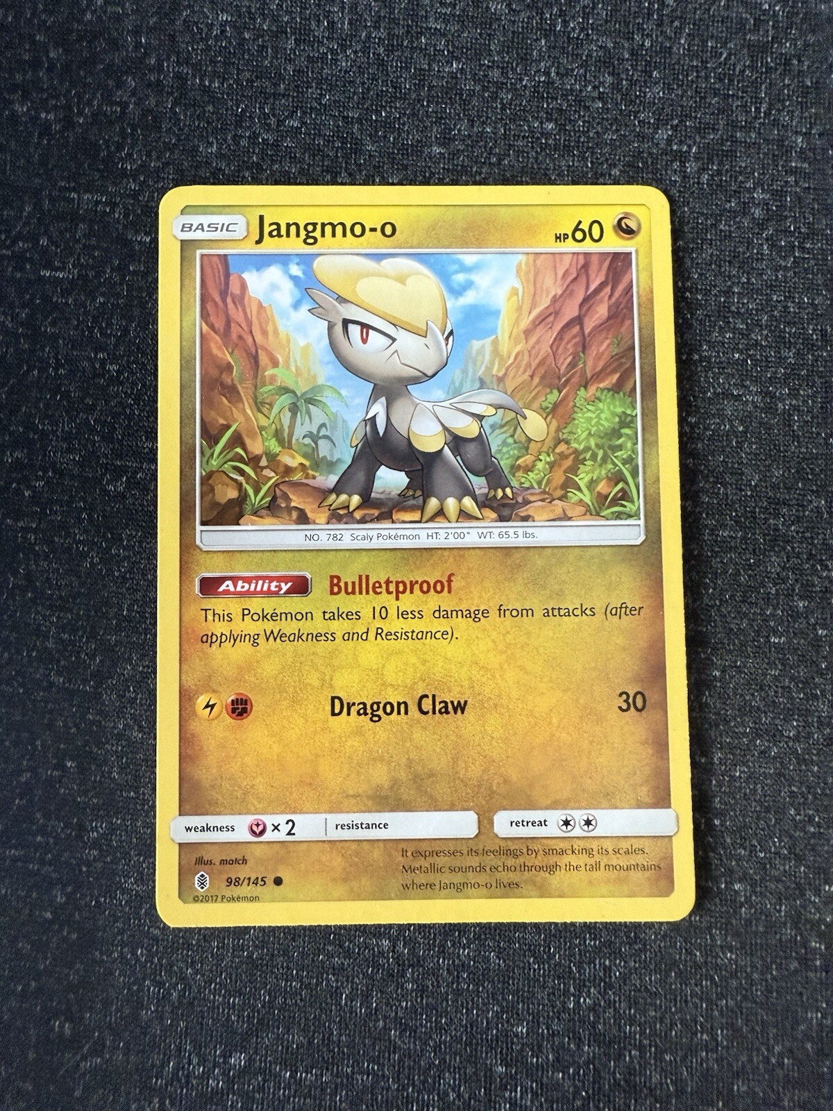 Jangmo-o 98/145- Guardians Rising- Regular Common- NM/M