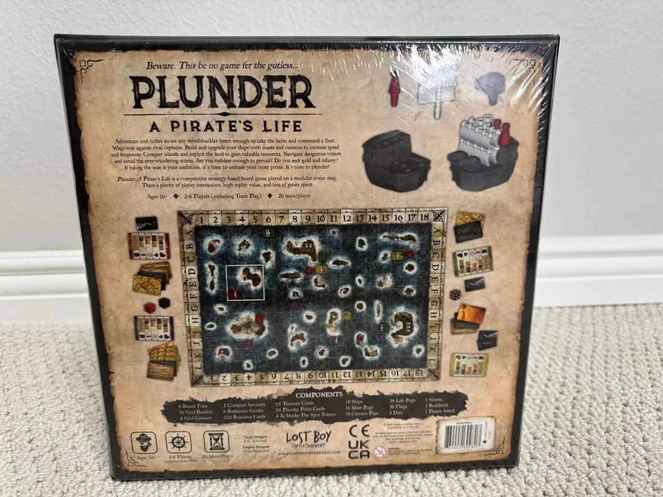 Plunder a Pirate's Life настольная игра новая в упаковке - Изображение 2 из 4