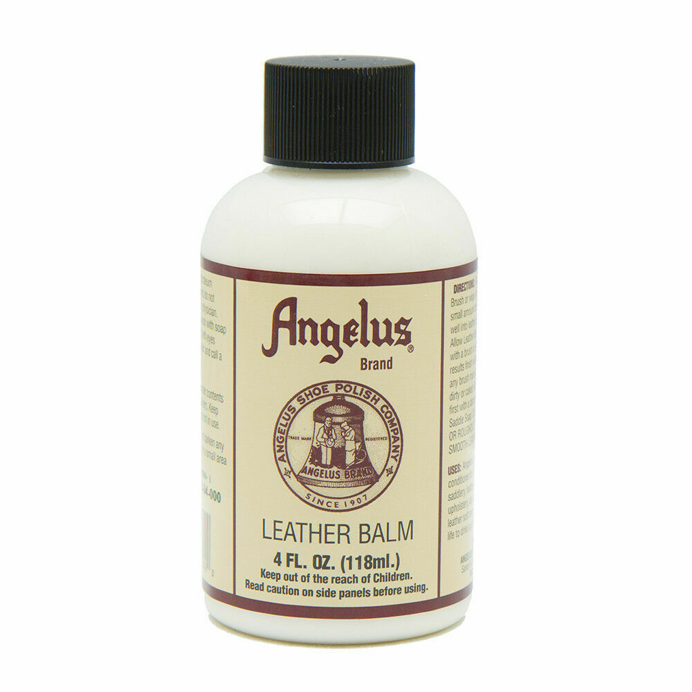 Angelus Leather Balm Conditioner Polish Wax Cleaner Preserve Shoes Boots Jackets