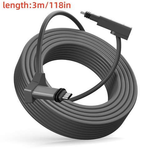 10Ft/3M For StarLink Rectangular Satellite V2 Dish Internet Replacement Cable - Afbeelding 2 van 15