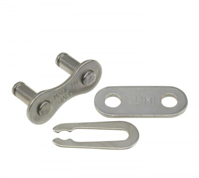 Izumi Missing Link Tough Guard 1/2 x 1/8 Zoll Kettenschloss Kettenglied silber