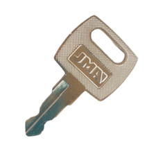John Deere Ignition Key RE183935 - All Metal for Combine, Tractor & Sprayer