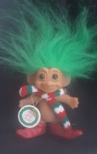 RUSS CHRISTMAS TROLL VINTAGE NEW ORIGINAL TAG NAKED SCARF BOOTS MERRY LITTLE