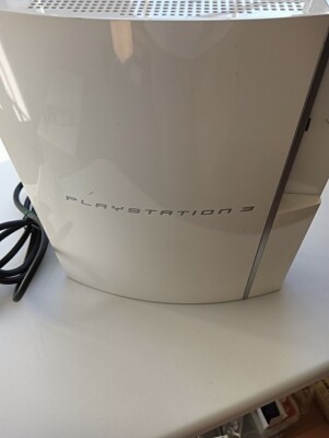 PlayStation 3 PS3 Ceramic White 80GB CECHL Console Accessories