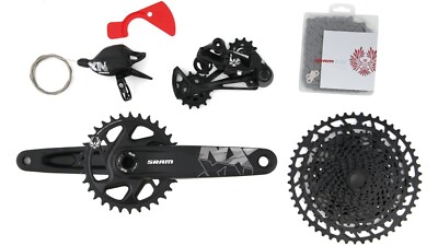 00.7918.076.001 SRAM Schaltgruppe NX Eagle Schaltwerk Schalthebel Kurbel Kette