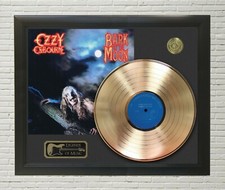 Ozzy Osbourne Framed wood Legends Of Music LP Record Display. "C3"