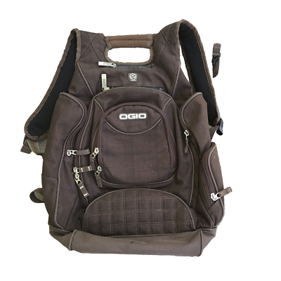 OGIO Metro Backpack Laptop Bag Padded Carbon Side Pockets  display picture 3