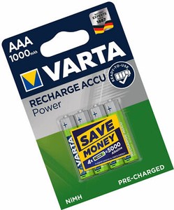 HR-AAAU NiMH Batterie Rechargeable Micro AAA Flattop Avec Une