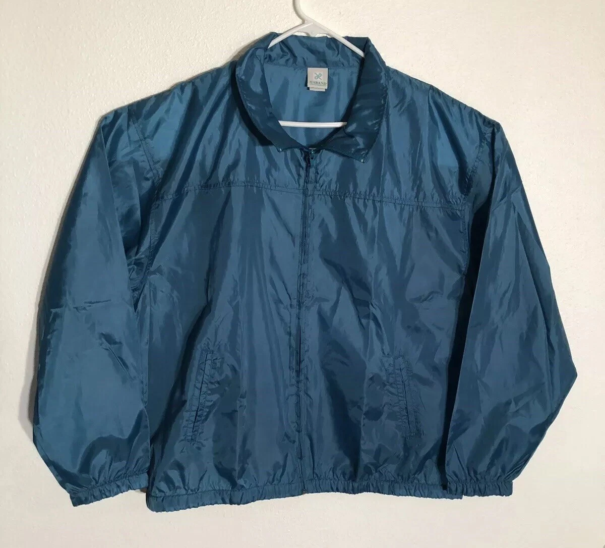 Men's Haband Lightweight Size XL Water Resistant Windbreaker Jacket