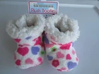 NEW Girl *0-6* or *6-12* months SKIDDERS Booties Slippers Gripper Color Hearts