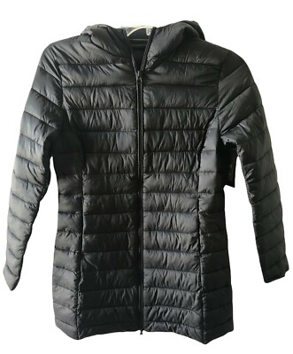 Mid Length Packable Poly Puffer Jacket 