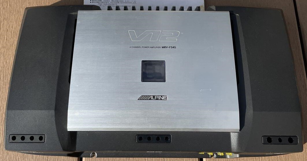 ALPINE 4ch パワーアンプ　MRV-F345 MRV-F545 4ch アルパイン Alpine | アンプ,ALPINE | USA AUDIO