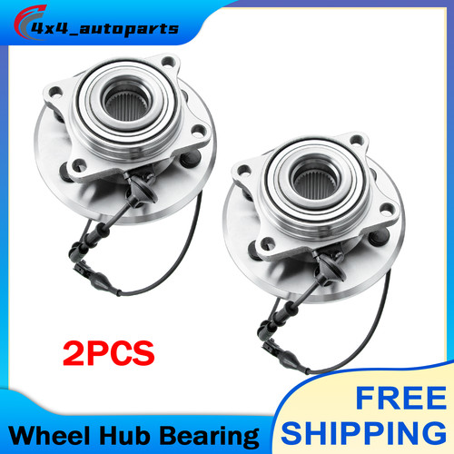 ECCPP Pair Of Wheel Hub Bearing Assemblies For 2003-2006 Ford Expedition & Lincoln Navigator 2WD, Part #515042