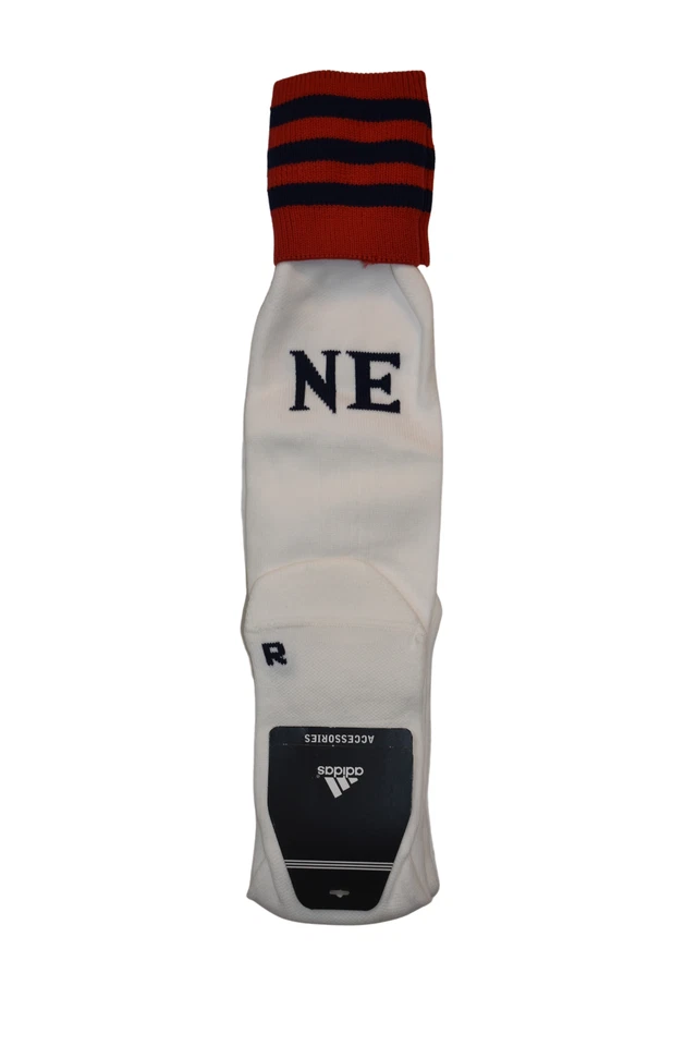 adidas Mens MLS Formotion Extreme New England Revolution Soccer Socks New - Image 2 of 4