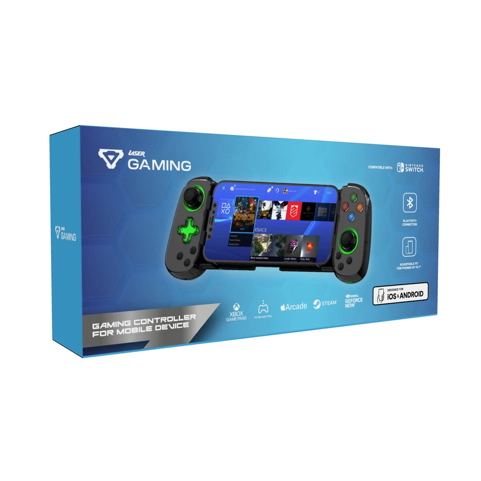 Laser Bluetooth Mobile Gaming Controller for Android, iOS, PS4, Xbox & More - Image 3 of 4