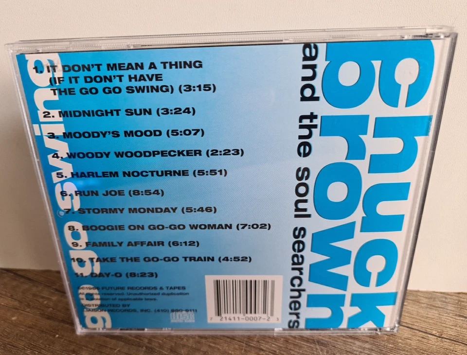 CD: Funk, Soul - Chuck Brown An The Soul Searchers - Go Go Swing Live - Bild 2 von 3