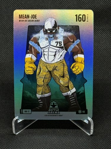 Bo Jackson Battle Arena Alpha MEAN-JOE Mean Joe Green Blue Battlefoil BBF-17