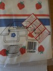 2 Vintage Retro Strawberry 2 Ply Table Covers 44”x96” Party Indoor Outdoor — photo 3