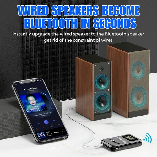 Bluetooth 5.0 FM Transmitter Receiver Wireless Audio Aux Car Adapter TF Reader - Afbeelding 7 van 12
