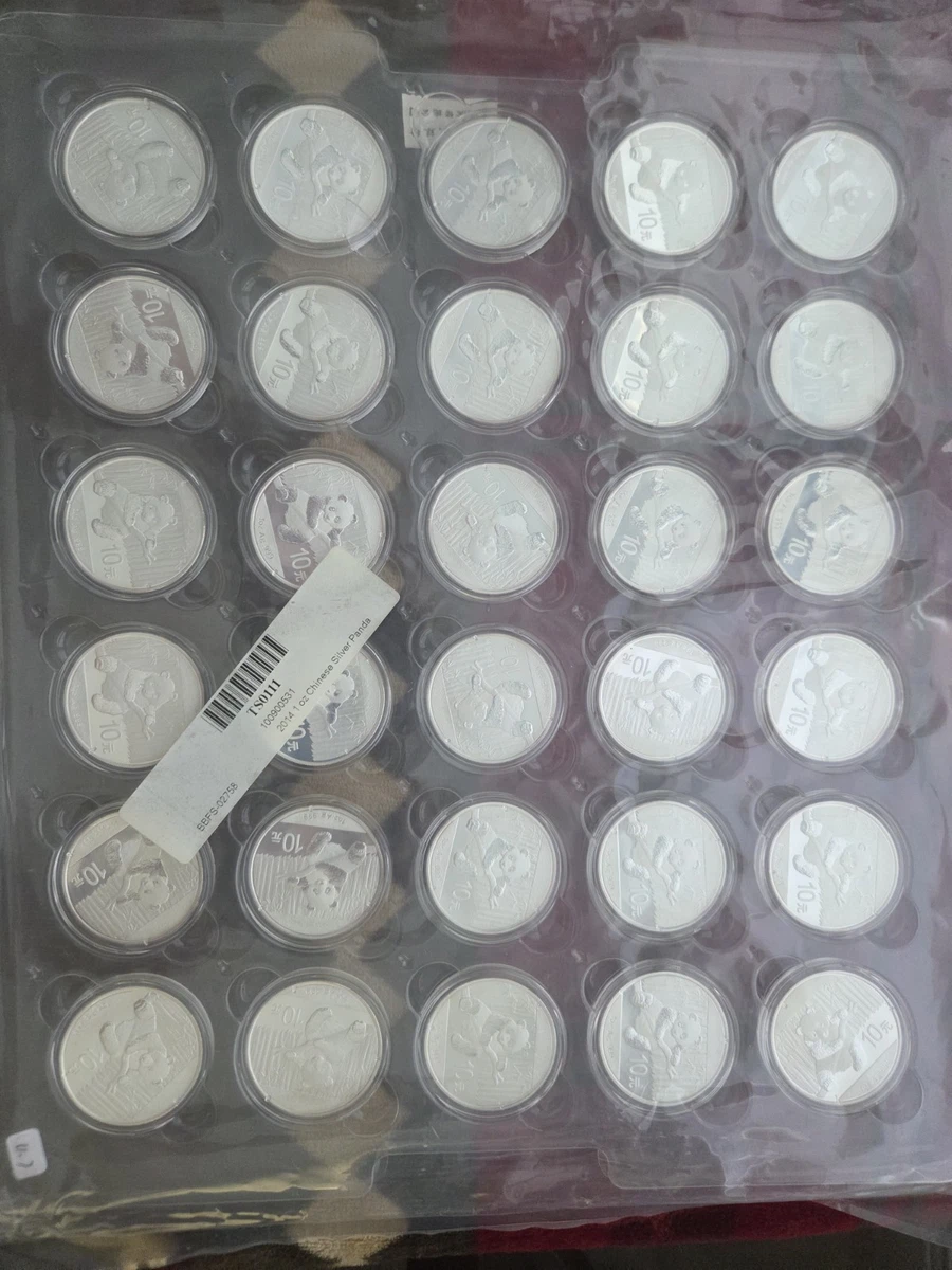 Chinese Panda 2014 Silver Bullion Coins for sale | eBay