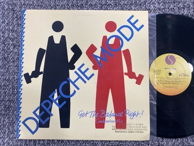 Depeche Mode Lp 12  Get The Balance Right 1983  N. M Promo Copy