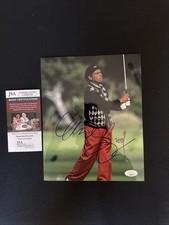 George Lopez rare autograph golf 8x10 JSA COA