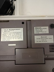 Nintendo Entertainment System NES Control Deck Console CIB COMPLETE IN BOX