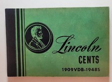 Lincoln Cents Old School Green Album 1909-1948 68 Cents